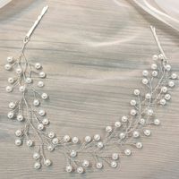 Fashion Transparent Imitation Pearl Headband main image 5