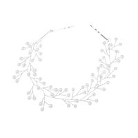 Fashion Transparent Imitation Pearl Headband main image 6