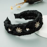 Korean Fashion Solid Color Satin Hair Band main image 5