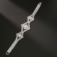 Fashion Simple Full Diamond Bracelet main image 1