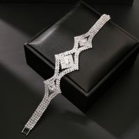 Fashion Simple Full Diamond Bracelet main image 3