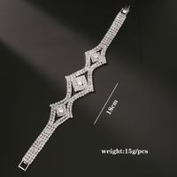 Fashion Simple Full Diamond Bracelet main image 6