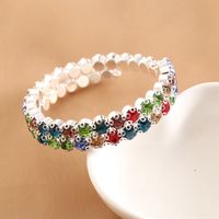 Fashion Full Diamond Multicolor Bracelet main image 6
