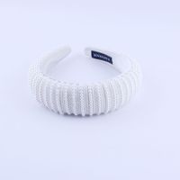 New Fashion Exaggerated Sponge Pearl Crystal Headband main image 3