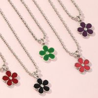 Fashion Cute Flower Necklace main image 1