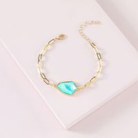 New Imitated Multi-faceted Natural Stone Bracelet main image 1