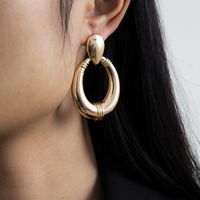 Fashion Alloy Water Drop Irregular Geometric Earrings sku image 1