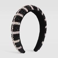 Fashion Simple Imitation Crystal Diamond Headband sku image 1