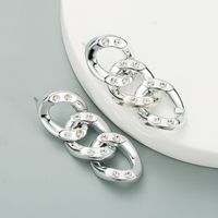 New Fashion Simple Chain Earrings sku image 3
