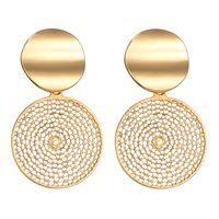 Fashion Gold Catcher Earrings sku image 1
