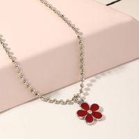 Fashion Cute Flower Necklace sku image 1