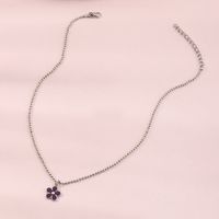 Fashion Cute Flower Necklace sku image 5
