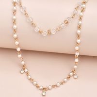 Nouveau Collier De Perles De Mode Coréenne sku image 1