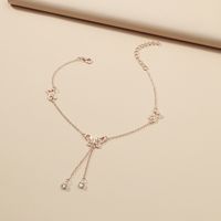 Simple Fashion Tassel Butterfly Anklet main image 3