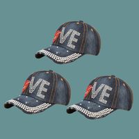 Casquette De Baseball À Larges Bords Spring New Denim Sunshade main image 1