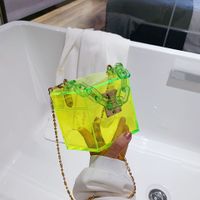 New Fashion Transparent Portable Box Acrylic Bag sku image 6