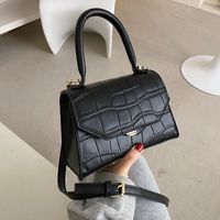 Bolso De Mensajero De Hombro Con Patrón De Piedra De Moda Coreana sku image 2