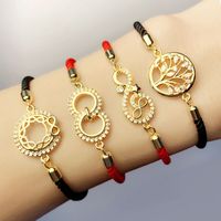 Rote Schnur Baum Des Lebens Diamant Armband main image 2