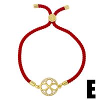 Red String Tree Of Life Diamond Bracelet sku image 5