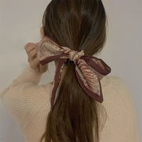 Korean Silk Scarf Ribbon Satin Hair Ring sku image 11