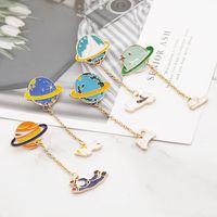 Fashion Cartoon Universe Starry Sky Series Brooch Set main image 6