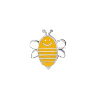 New Insect Cartoon Bees Brooch Set sku image 2