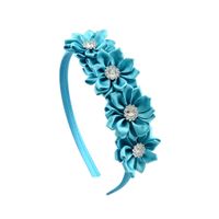 New Fashion Diamond-studded Handmade Flower Headband Set sku image 4