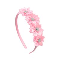 New Fashion Diamond-studded Handmade Flower Headband Set sku image 2