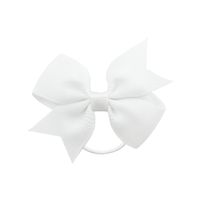 Children's Fashion Bows Pure Color Hair Ring Set sku image 18