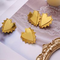 New Gold-plated Love Earrings main image 3