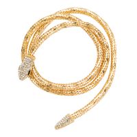 Creative Simple Snake-shaped Hollow Chain Necklace main image 6
