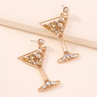 Fashion Goblet Creative Diamond Earrings main image 4