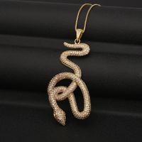 Fashion Exaggerated Snake Necklace main image 3