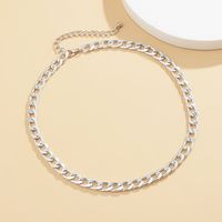 Simple Retro Cross Chain Tassel Necklace main image 4