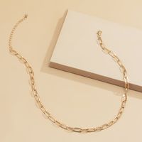 Wholesale Jewelry Simple Style Geometric Iron Plating Necklace main image 4