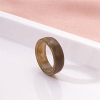 New Fashion Retro Acetate Acrylic Ring main image 4