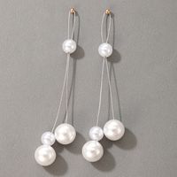 Fashion Metal Pearl Earrings main image 1