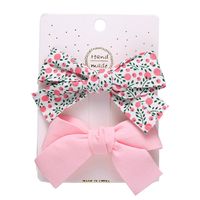 Cute Floral Bow Hairpin sku image 1