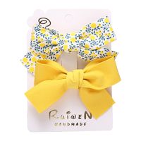 Cute Floral Bow Hairpin sku image 3
