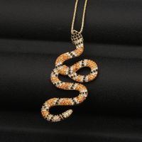 Fashion Exaggerated Snake Necklace sku image 30