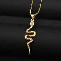 Fashion Exaggerated Snake Necklace sku image 5