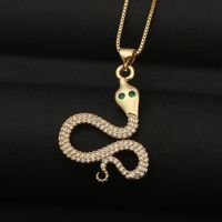 Fashion Exaggerated Snake Necklace sku image 25