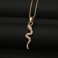 Fashion Exaggerated Snake Necklace sku image 16