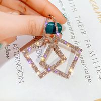 Fashion Geometric Diamonds Earrings sku image 5