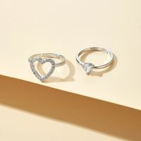 Fashion Diamond Love Ring main image 7