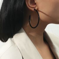 Classic Circle Resin Earrings Wholesale main image 1