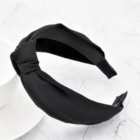 Fashion Solid Color Knotted Headband Wholesale main image 4