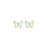 Simple Butterfly Resin Earrings Wholesale sku image 8