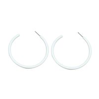Classic Circle Resin Earrings Wholesale sku image 4
