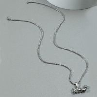 Hip Hop Football Shoes Pendant Necklace main image 4